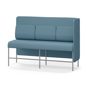 Adapt 180 sohva, medium selkänoja, sivupaneeli vasemmalla, ik 65, K 128