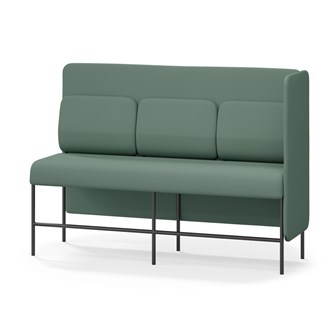 Adapt 180 sohva, medium selkänoja, sivupaneeli vasemmalla, ik 65, K 128