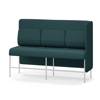 Adapt 180 sohva, medium selkänoja, sivupaneeli vasemmalla, ik 65, K 128