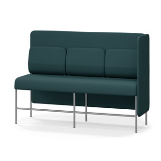 Adapt 180 sohva, medium selkänoja, sivupaneeli vasemmalla, ik 65, K 128