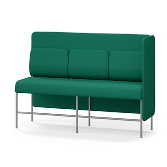 Adapt 180 sohva, medium selkänoja, sivupaneeli vasemmalla, ik 65, K 128