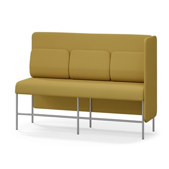 Adapt 180 sohva, medium selkänoja, sivupaneeli vasemmalla, ik 65, K 128
