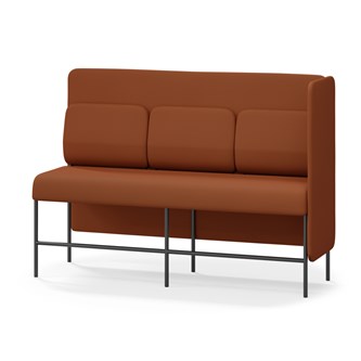 Adapt 180 sohva, medium selkänoja, sivupaneeli vasemmalla, ik 65, K 128