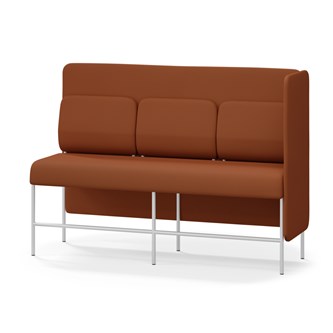 Adapt 180 sohva, medium selkänoja, sivupaneeli vasemmalla, ik 65, K 128