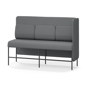 Adapt 180 sohva, medium selkänoja, sivupaneeli vasemmalla, ik 65, K 128