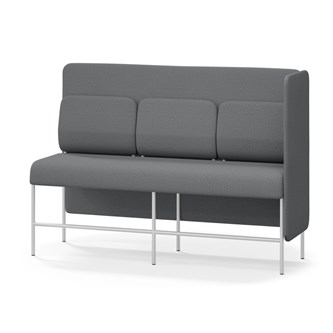 Adapt 180 sohva, medium selkänoja, sivupaneeli vasemmalla, ik 65, K 128