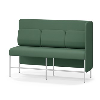 Adapt 180 sohva, medium selkänoja, sivupaneeli vasemmalla, ik 65, K 128
