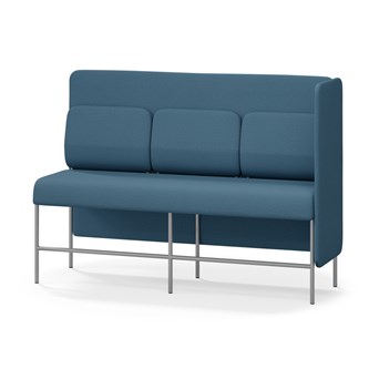 Adapt 180 sohva, medium selkänoja, sivupaneeli vasemmalla, ik 65, K 128
