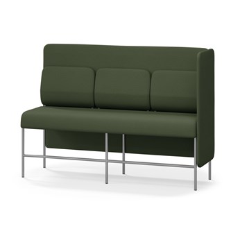Adapt 180 sohva, medium selkänoja, sivupaneeli vasemmalla, ik 65, K 128
