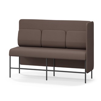Adapt 180 sohva, medium selkänoja, sivupaneeli vasemmalla, ik 65, K 128