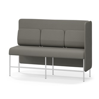 Adapt 180 sohva, medium selkänoja, sivupaneeli vasemmalla, ik 65, K 128
