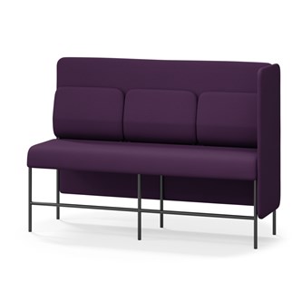 Adapt 180 sohva, medium selkänoja, sivupaneeli vasemmalla, ik 65, K 128