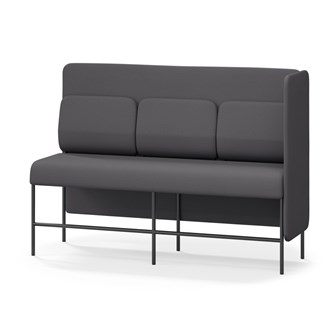 Adapt 180 sohva, medium selkänoja, sivupaneeli vasemmalla, ik 65, K 128