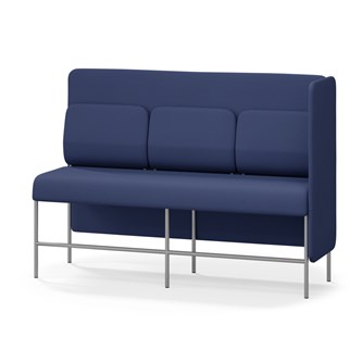 Adapt 180 sohva, medium selkänoja, sivupaneeli vasemmalla, ik 65, K 128