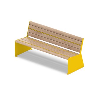 MeetUp penkki selkänojalla