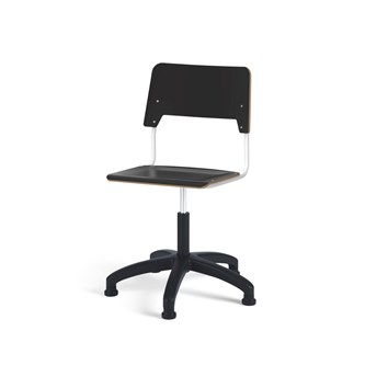 Como FSC BX tuoli, korkea kaasujousi, iso istuin, muoviristikko liukutassuilla, valkoinen runko