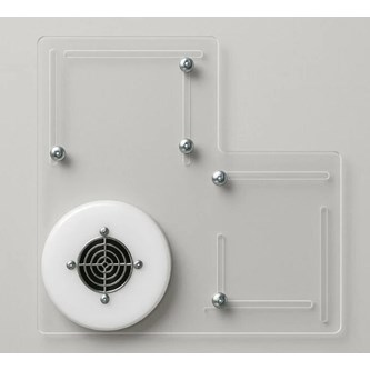 Seinäkiinnike kuplaputkille 149748, 149749, 149750