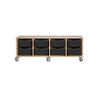 Svea säilytin K49 cm, koivu, isot Gratnell-laatikot