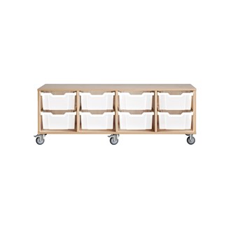Svea säilytin K49 cm, koivu, isot Gratnell-laatikot