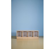 Svea säilytin K49 cm, koivu, pienet Gratnell-laatikot