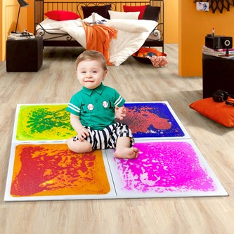 Sensoriset lattialaatat 50x50 cm, 6 kpl