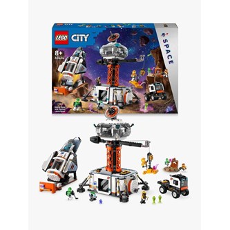 LEGO® City Avaruusasema ja raketin laukaisualusta