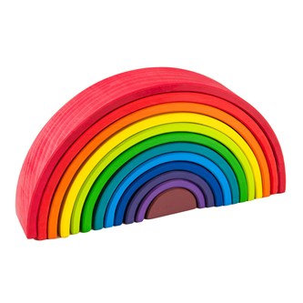 Sateenkaaripalikat, isot, 12 kpl