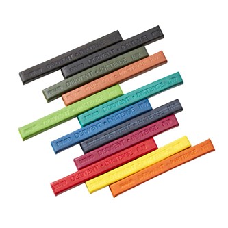 Musteväriliitu Derwent Inktense, 12 väriä x 6 ras