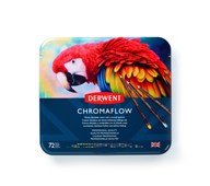 Värikynä Derwent Chromaflow, 72 väriä