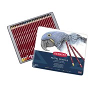 Pastellivärikynä Derwent, 24 väriä x 3 ras
