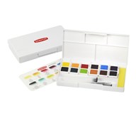 Mustevärilaatikko Derwent Inktense #1, 12 väriä