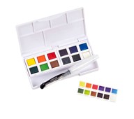 Akvarellivärilaatikko Derwent, 12 väriä x 6 kpl