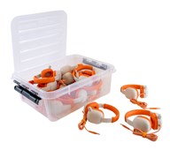 Kuulokkeet AVID WonderEars, oranssi, 15 kpl