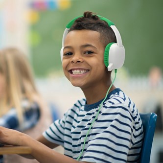 Kuulokkeet AVID WonderEars, vihreä, USB-C