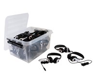 Kuulokkeet AVID AE-35, valkoinen, USB-C, 30 kpl