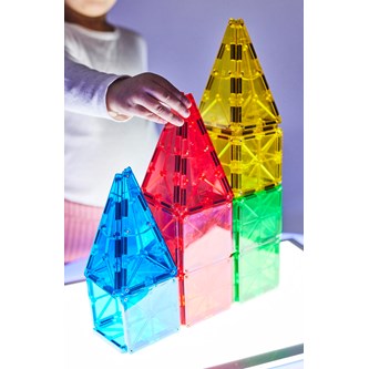 Magneettinen rakentelusarja Magna-Tiles, 100 osaa