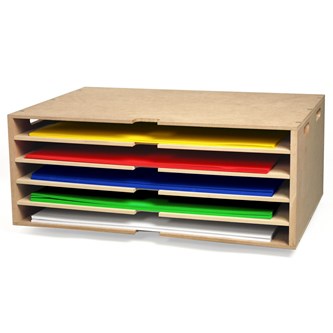 Kartonkihyllykkö 50x70 cm