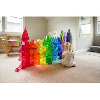 Magneettinen rakentelusarja Magna-Tiles, 200 osaa