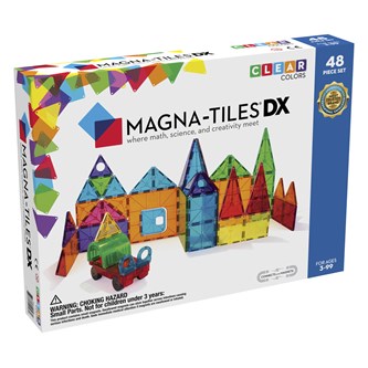 Magneettinen rakentelusarja Magna-Tiles De Lux, 48 osaa