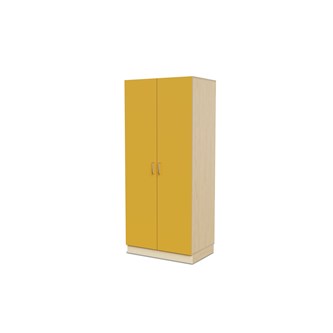 Fixa materiaalikaappi, 2 umpiovea, 3:5 S58 cm, koivu