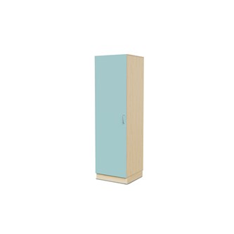 Fixa materiaalikaappi, 1 umpiovi, 2:5 S58 cm, koivu