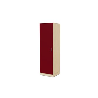 Fixa materiaalikaappi, 1 umpiovi, 2:5 S58 cm, koivu