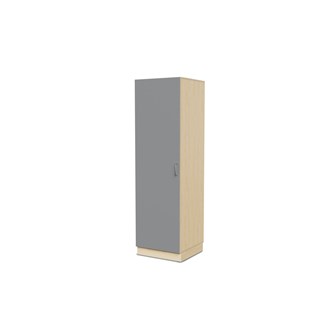Fixa materiaalikaappi, 1 umpiovi, 2:5 S58 cm, koivu