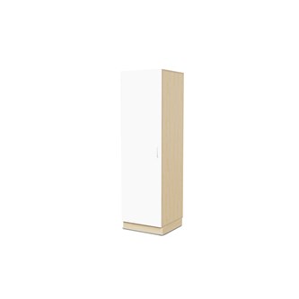 Fixa materiaalikaappi, 1 umpiovi, 2:5 S58 cm, koivu