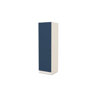 Fixa materiaalikaappi, 1 umpiovi, 2:5 S58 cm, kuultovalkoinen