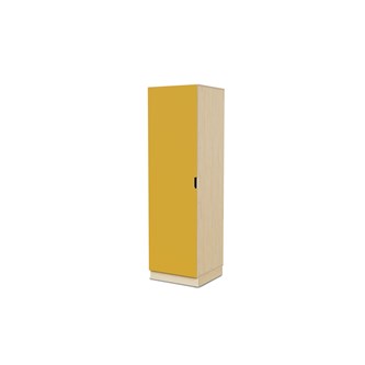 Fixa materiaalikaappi, 1 umpiovi vedinkololla, 2:5 S58 cm, koivu