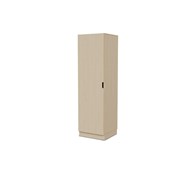 Fixa materiaalikaappi, 1 umpiovi vedinkololla, 2:5 S58 cm, koivu
