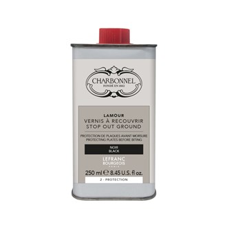 Suojavernissa Charbonnel Lamour, musta, 250 ml