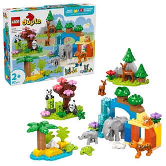 LEGO® DUPLO® 3-in-1 Luonnoneläinperheet