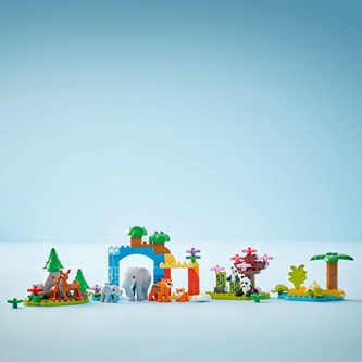 LEGO® DUPLO® 3-in-1 Luonnoneläinperheet